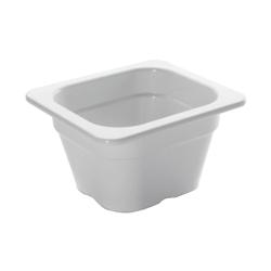 Bac Gastro GN 1/6 Mélamine - Profondeur 100 mm - 1,60 L - Lacor - blanc 66610E_0