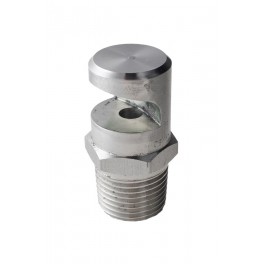 Buse de pulvérisation à jet plat avec déflecteur - Inox - Faible consommation et faible niveau sonore_0