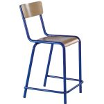 CHAISE HAUTE 4 PIEDS LILA