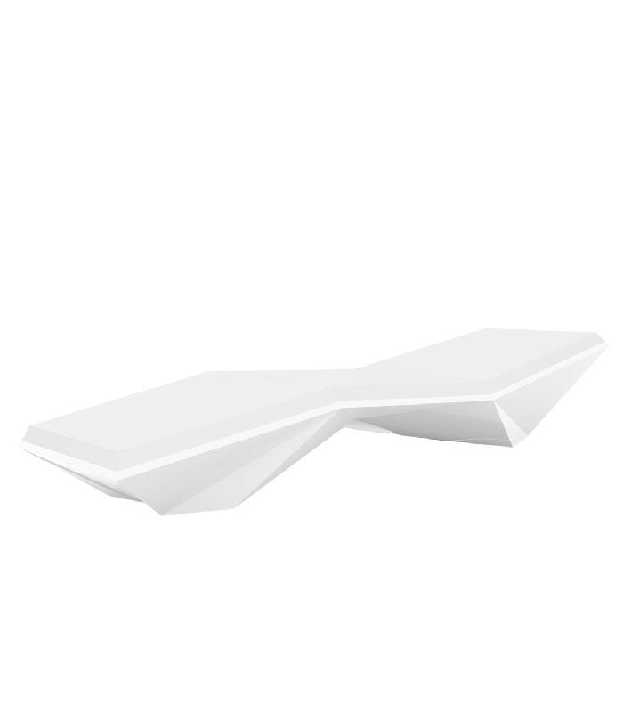 Chaise longue transat design FAZ - blanc_0