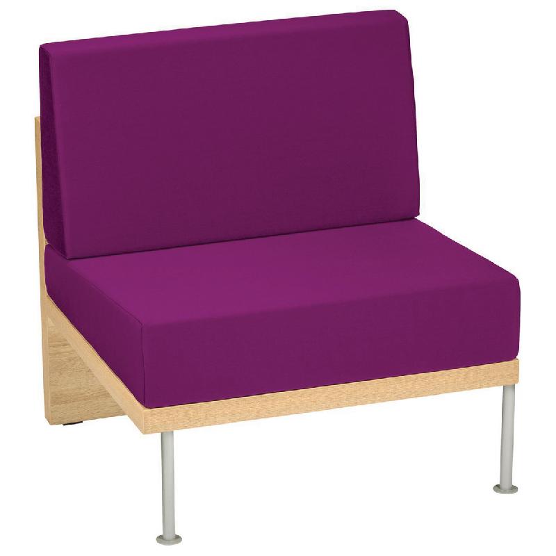 CHAUFFEUSE 1 PLACE 76 CM FAAR PVC URBAN FUCHSIA - MANUTAN COLLECTIVITÉS