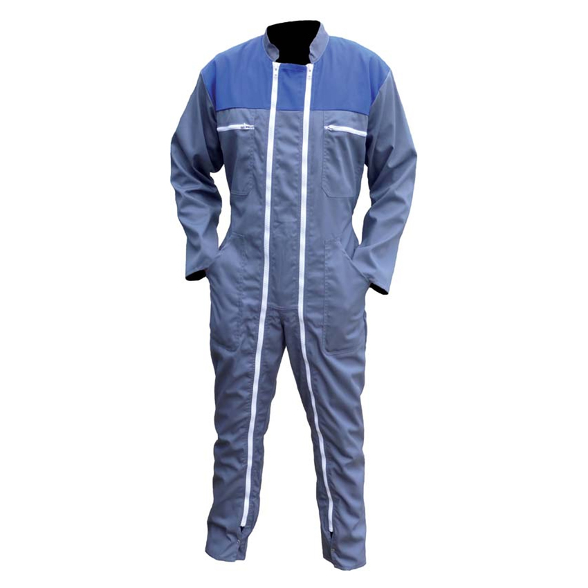 Combinaison bicolore double fermeture 65%Coton 35%Polyester 245g - PCC16-GBL-T0 - P.B.V_0
