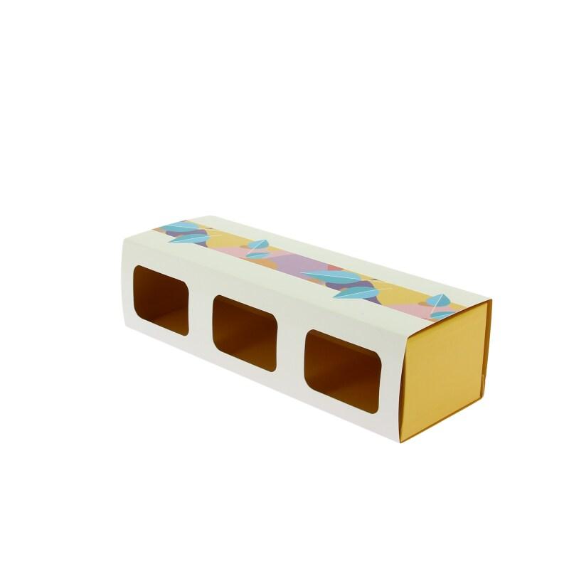 CREAPAK Pictolia fourreau 3x180 grs 25.8x8.6x6.5 fsc lot de 60 - beige en carton BTC-3441058_0