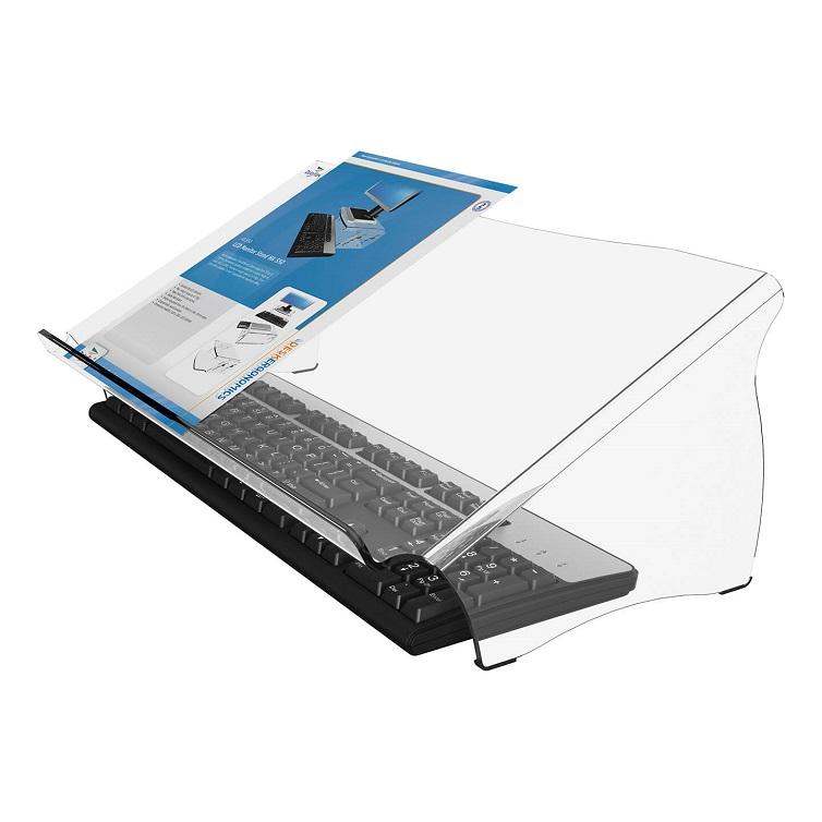 Pupitre Daily 410 - Acrylique transparent, format A3, hauteur fixe, support max 6 kg_0
