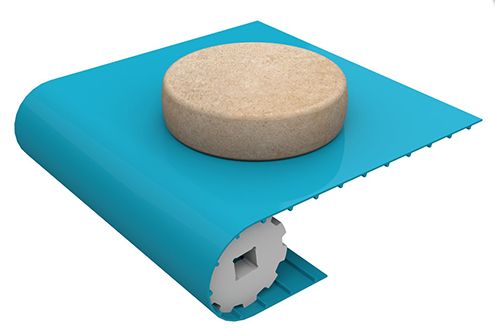 Del/drive® 50am - bandes transporteuses à entraînement positif avec traitement antimicrobien dans la masse - BMTS_0