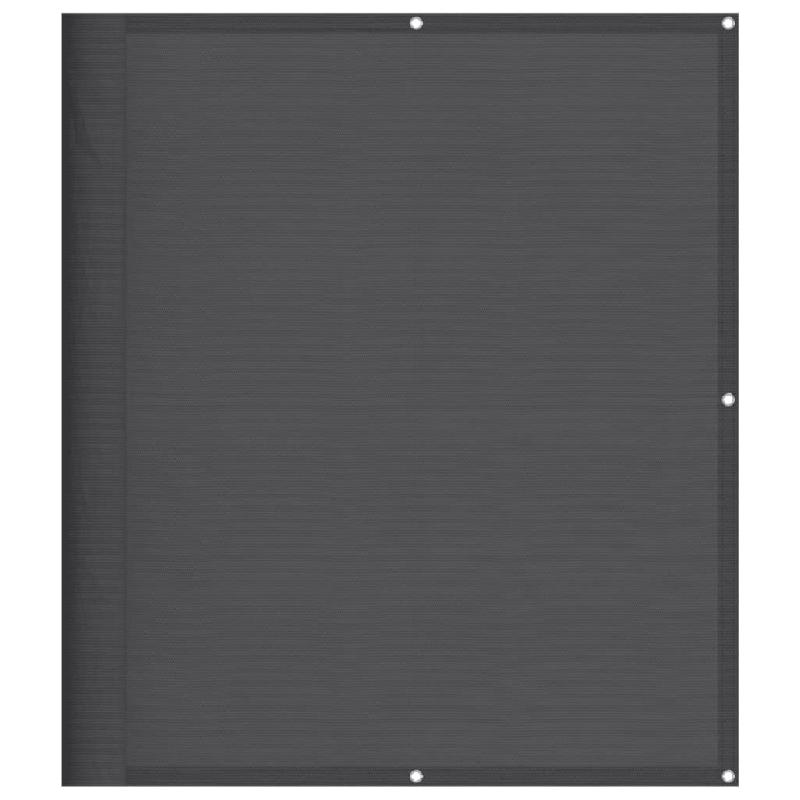 Écran de balcon anthracite 120x800 cm 100% polyester oxford Modèle Balcon Gamma - 4000061_0
