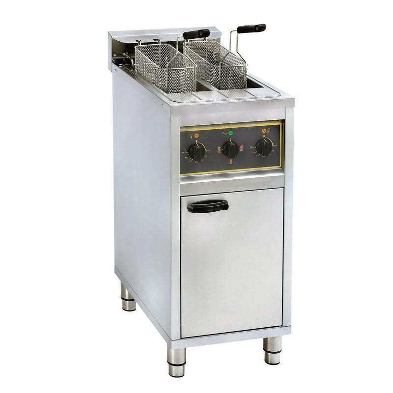 Friteuse professionnelle sur coffre électrique 2 x 10 litres - RFE20C_0