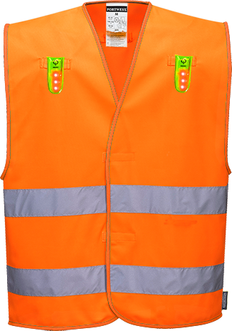 Gilet réfléchissant hi-vis orange L474 - L/XL - Conforme EN ISO 20471 classe 2 et norme RIS 3279-TOM_0