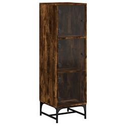 Helloshop26 - Buffet bahut commode armoire meuble de rangement organisateur cuisine salle de séjour salon avec portes en verre 35 x 02_0030111 - 3000_0