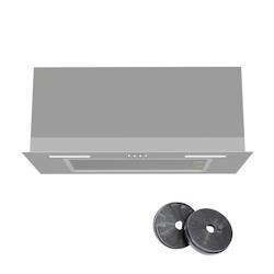 Hotte aspirante sous meuble CIARRA A+++ 650 m³/h module de ventilation hotte aspirante encastrable 60 cm VMS6926A - inox CBCS6926A_0
