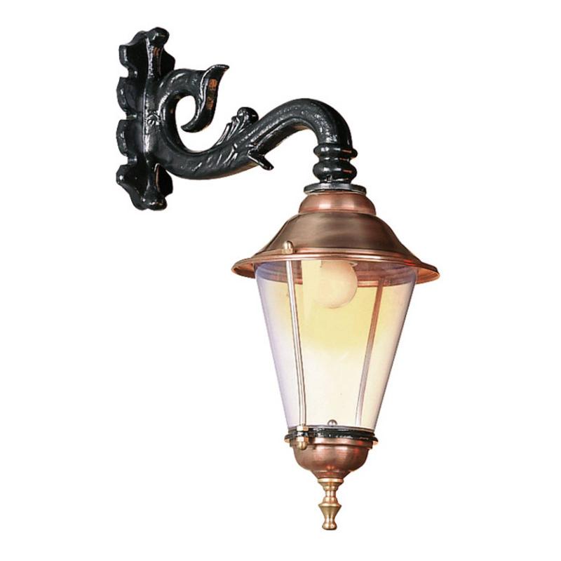 K.S. VERLICHTING HOORN - APPLIQUE D\'EXTÉRIEUR, DOUILLE EN BAS, NOIR