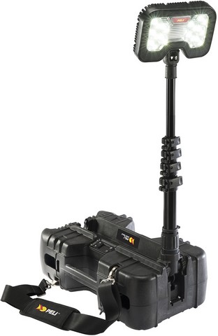 Kit d'éclairage professionnel LED RALS 9490 - jusqu'à 6.000 lumens - autonomie 24h - mât rotatif 340°_0