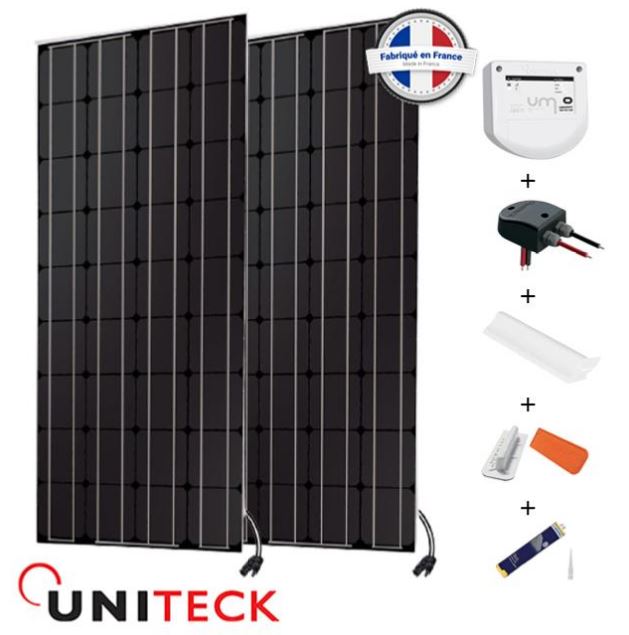 Kit panneau solaire camping-car 200w uniteck_0