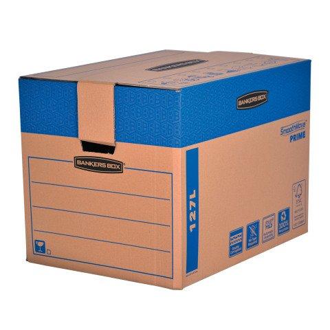 LOT DE 10 - CAISSE DE DÉMÉNAGEMENT MONTAGE AUTOMATIQUE FELLOWES - LARGE