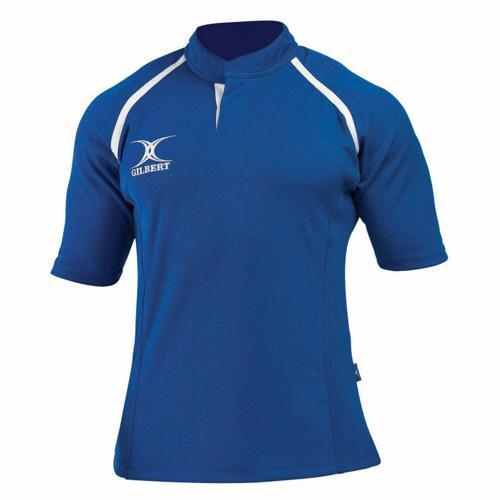 MAILLOT DE RUGBY X-ACT GILBERT BLEU ROYAL