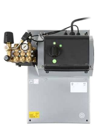 Nettoyeur haute pression eau froide poste fixe pour industrie lourde - GROUPE-40081 - 180 bars, 800 l/h, pompe en ligne à bielles_0
