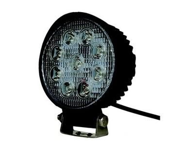 PHARE 9 LED TRAVAIL EPISTAR 27W LONGUE PORTEE