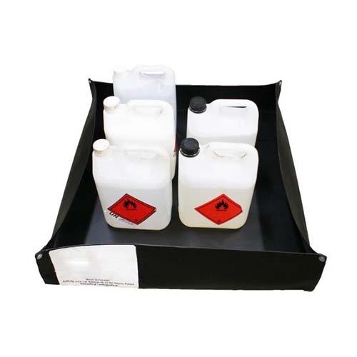 Bac de rétention souple 12 litres - Petite capacité - Plastique - Résistant aux produits chimiques_0