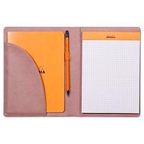 RHODIARAMA LIVRET PORTE-BLOC N°16 POUR BLOC OU CARNET FORMAT A5 - BOIS DE ROSE
