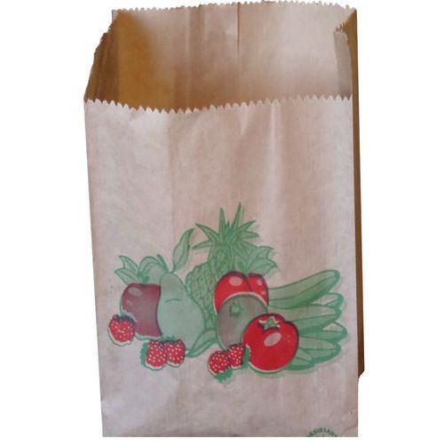SAC À FRUIT ET LEGUME KRAFT 36 GRS IMPRIMÉ - 2 KGS