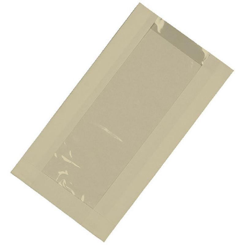 SAC SANDWICH KRAFT BRUN FENÊTRE 14X4X25 CM X 1000 FIRPLAST