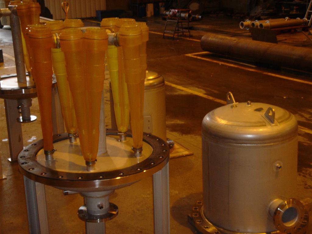 Separateurs centrifuges doucet pour le refroidissement d'eau_0