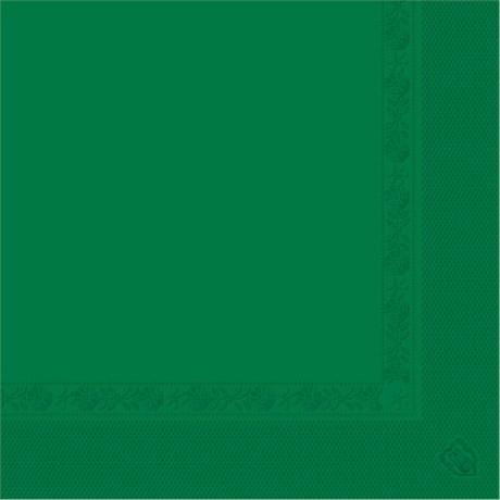 SERVIETTE ECOLABEL 2 PLIS 18 G/M² 39X39 CM TISSU VERT JAGUAR (VENDU PAR 1600)