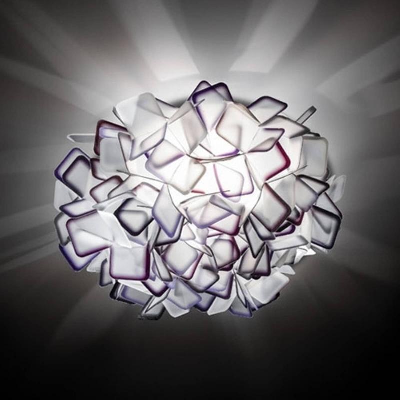 SLAMP CLIZIA - APPLIQUE DE DESIGNER, MAUVE