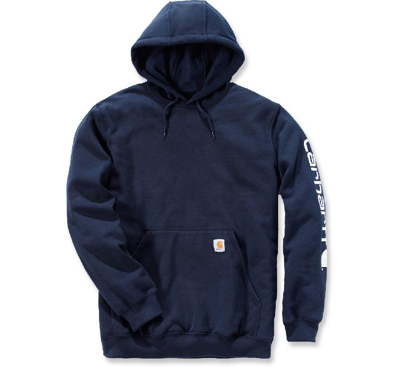 Sweatshirt à capuche midweight txl bleu marine - CARHARTT - s1k288472xl - 780764_0