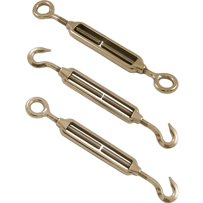 Tendeur d'arrimage en inox - REF : 44300 - Traction axiale et haubanage - Inox AISI 316_0