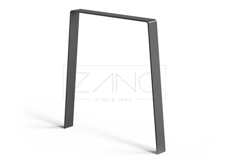 05.025 Arceau urbain Flat - Zano - en acier ou inox - hauteur 75 cm - design moderne pour parking vélo_0