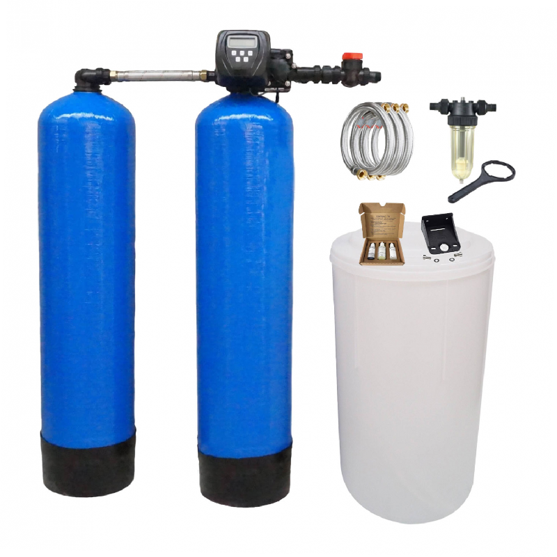 Adoucisseur d'eau duplex 2x225l CLACK ws1tt complet_0