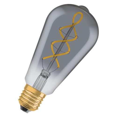 AMPOULE LED E27 5W 1800K NON GRADABLE EDISON FUMÉ SMOKE LEDVANCE