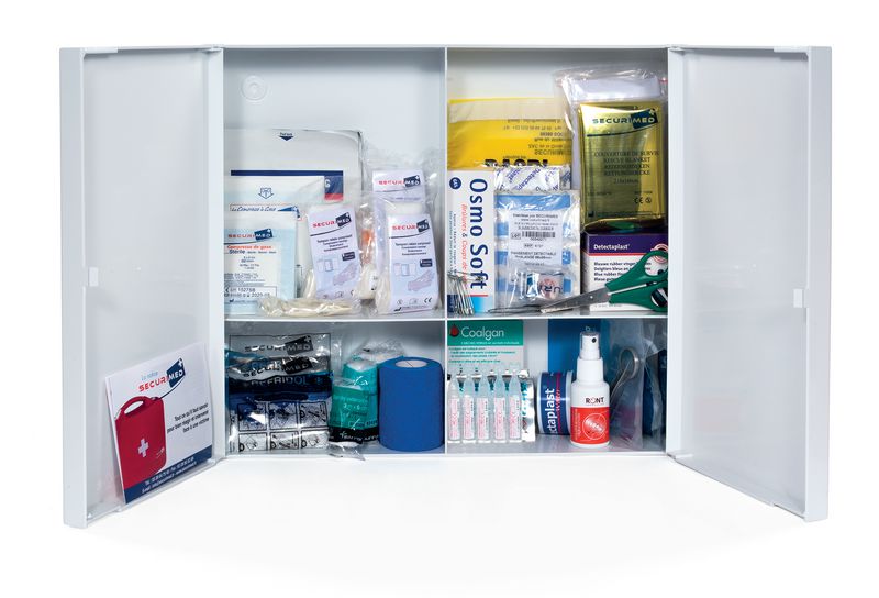 ARMOIRE À PHARMACIE ALIMENTAIRE ABS 2 PORTES - GARNIE