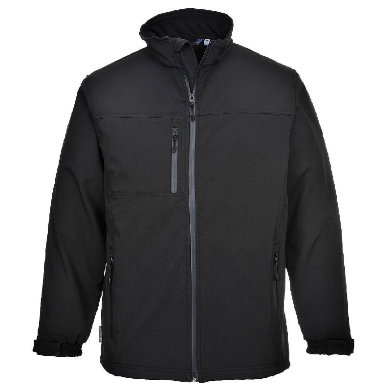 Blouson Softshell (3 couches) - marine foncé / M_0