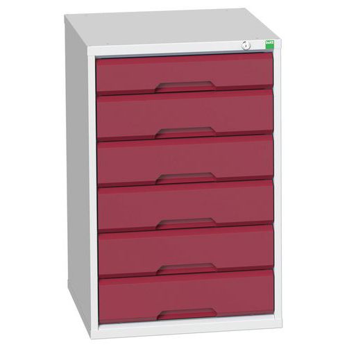 BOTT 1 ARMOIRE À TIROIRS VERSO - 800MM - 6 TIROIRS - BOTT