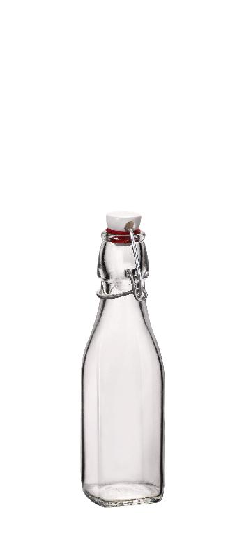 Bouteilles Swing 0.25 litre en verre à fermeture par clip - BTLCRCPVRIN-BR02_0