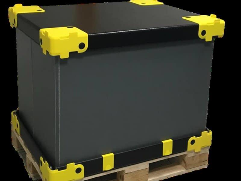 Caisse palette  plastique ou bois pliable - sur-mesure  -  BLCPEXAK_0