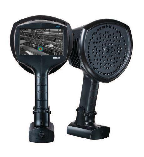 Caméra ultrasonique FLIR Si124-LD pour détection de fuites d’air comprimé - 124 microphones - Détection jusqu'à 0,016 l/min_0