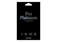 CANON PAPIER PHOTO 4 × 6 (10 × 15 CM) PRO PLATINUM PT-101 - 50 FEUILLES