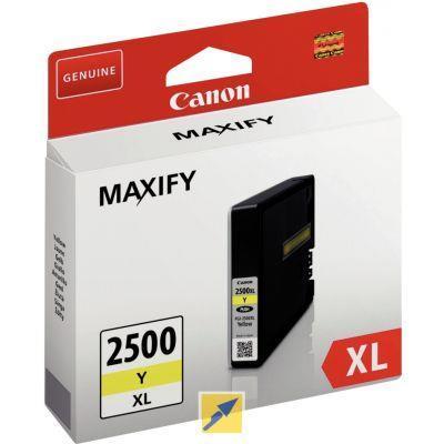 Cartouche jet d'encre Canon PGI2500XL jaune - Haute capacité - Référence fabricant PGI-2500XL Y_0