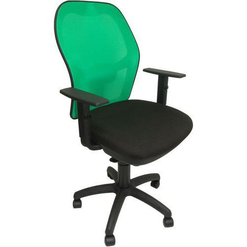 CHAISE JORQUERA ACCOUDOIRS RÉGLABLES VERT/NOIR - PIQUERAS Y CRESPO