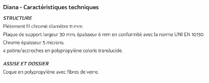 Chaise multi-usages Diana - Sitek - Noir_1