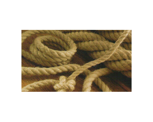 Cordage polyester texturé imitation chanvre - allongement 15 à 20% - hydrofuge et imputrescible_0