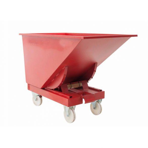 Chariot benne basculante éco 300 à 2000 litres - Roues nylon - Rolléco_0