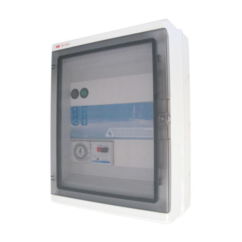 COFFRET CCEI PANORAMA - SUPPORTE UNE FILTRATION OU BALAI + 2 PROJECTEUR (DE 30 À 600W ) - PF10D030