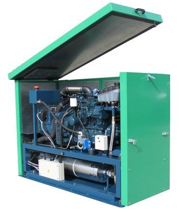 Cogénérateur chauffage - électricité à biomasse - ecogen 12ah_0