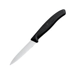 Couteau d'office denté pointu Victorinox 8cm noir - CX746_0