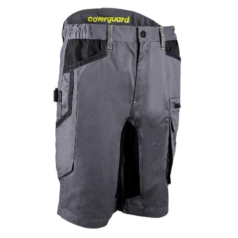 COVERGUARD Bermuda de travail BARU - Gris L - FR (46/48) - L gris textile 5450564052123_0