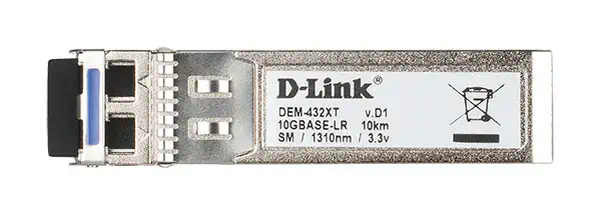 D-Link DEM-432XT module émetteur-récepteur de réseau Fibre optique 10000 Mbit/s SFP+ 1310 nm_0